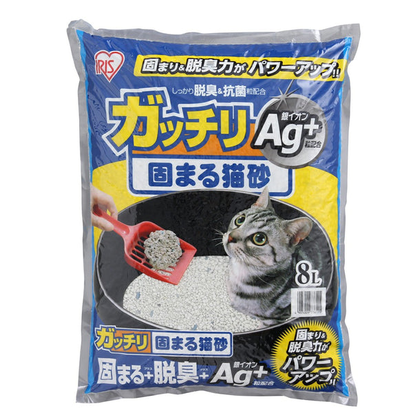 アイリス ガッチリ固まる猫砂Ag＋ ８Ｌ