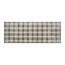 オカトー マーレインテリアマットNチェック グレー