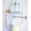 オカトー そのままのせるだけタオルバーシェルフ シルバー