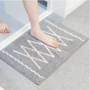 オカトー fuwaryバスマット4060 幅60×奥行40cm グレー