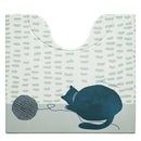 オカトー スキマにピタPVCトイレマット5560 幅60×奥行55cm シピ