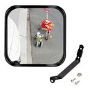 阿蒙车库镜方形 450R 6950 ・镜体 x 1 ・安装支架 x 1 ・法兰螺母 x 1 ・自攻螺钉 x 2