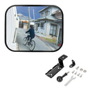 Amon 车库镜方形 650R 6951 - 镜体 x 1 - 枢轴 x 1 - 安装支架 x 1 - L 形支架 x 1 - 法兰螺母 x 2 - 螺栓 x 1 - 自攻螺丝 x 4 - 扳手 x 1