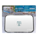 Amon 车库镜子方形 2000R 6953 - 镜体 x 1 - 枢轴 x 1 - 安装支架 x 1 - L 形支架 x 1 - 法兰螺母 x 2 - 螺栓 x 1 - 自攻螺丝 x 4 - 扳手 x 1