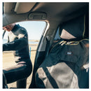 エーモン シートプロテクター（フロント用） 8628 ・本体　ヘッドレスト部×1　座面部×1　背面部×1　シートバック部（表面・裏面）×各1・収納袋×1・取扱説明書×1