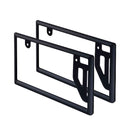 セイワ GLOSSYナンバーフレームセットBK K443 2枚セット