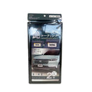 セイワ GLOSSYナンバーフレームセットBK K443 2枚セット