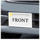 セイワ GLOSSYナンバーフレームセットWH K444 2枚セット