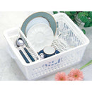 イノマタ化学 クリアーフード付水切りセットM ホワイト