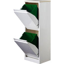 2分別ボックス YY2-WSB-32 ホワイト/メープル　メーカー直送▼返品・キャンセル不可【他商品との同時購入不可】