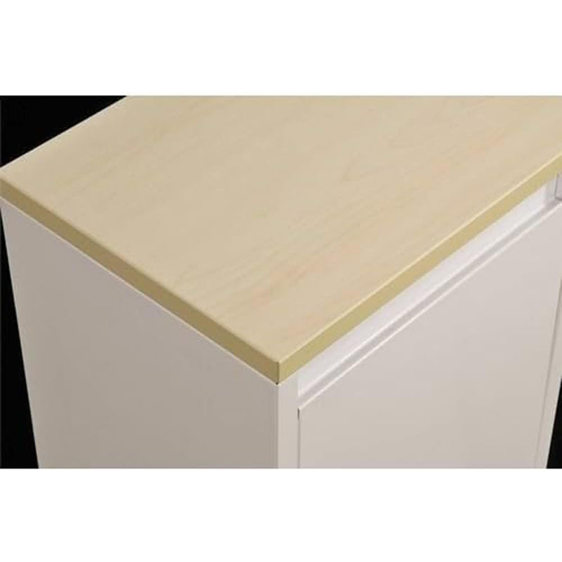 4分別ボックス YY2-WSB-60 ホワイト/メープル　メーカー直送▼返品・キャンセル不可【他商品との同時購入不可】