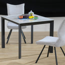 ダイニングチェア Poare 回転式 アイボリー 2脚　メーカー直送▼返品・キャンセル不可【他商品との同時購入不可】