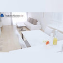 ダイニングテーブル Granada ホワイトクォーツ165　メーカー直送▼返品・キャンセル不可【他商品との同時購入不可】