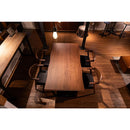 ダイニングテーブル Moana 180 ウォールナット突板　メーカー直送▼返品・キャンセル不可【他商品との同時購入不可】