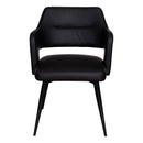 ダイニングチェア Olbia 回転式 ホワイト 2脚セット　メーカー直送▼返品・キャンセル不可【他商品との同時購入不可】