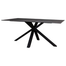 ダイニングテーブル Brescia ストームグレイ165　メーカー直送▼返品・キャンセル不可【他商品との同時購入不可】