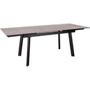 ダイニングテーブル 伸長 Grasty  アッシュグレー メーカー直送▼返品・キャンセル不可【他商品との同時購入不可】