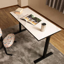 機能性デスク Rosen セラミック110 パールホワイト　メーカー直送▼返品・キャンセル不可【他商品との同時購入不可】