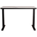 機能性デスク Rosen セラミック110 パールホワイト　メーカー直送▼返品・キャンセル不可【他商品との同時購入不可】