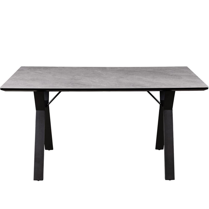 ダイニングテーブル Tafel 1400 アイスグレイ メーカー直送▼返品・キャンセル不可【他商品との同時購入不可】