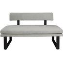 ディナーソファー Lotia 1300 ライトグレー メーカー直送▼返品・キャンセル不可【他商品との同時購入不可】