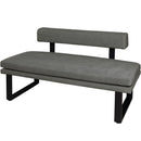 ディナーソファー Lotia 1900 ダークグレー メーカー直送▼返品・キャンセル不可【他商品との同時購入不可】