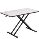 昇降テーブル Granada2 シャインホワイト 110 メーカー直送▼返品・キャンセル不可【他商品との同時購入不可】