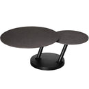 ムービングテーブル Morgan セラミックラストブラック メーカー直送▼返品・キャンセル不可【他商品との同時購入不可】