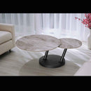 ムービングテーブルMorgan セラミックシャインホワイト メーカー直送▼返品・キャンセル不可【他商品との同時購入不可】