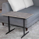 サイドテーブル Ellen セラミック スモークグレイ60 メーカー直送▼返品・キャンセル不可【他商品との同時購入不可】