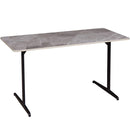 サイドテーブル Ellen セラミックスモークグレイ90 メーカー直送▼返品・キャンセル不可【他商品との同時購入不可】