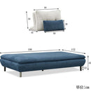 ソファ Isra 3P＋背x2 GY、GY/BL 設置付 メーカー直送▼返品・キャンセル不可【他商品との同時購入不可】