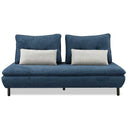 ソファ Isra 2.5P＋背x2 BL、BL/GY設置 メーカー直送▼返品・キャンセル不可【他商品との同時購入不可】