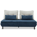 ソファ Isra 2.5P＋背x2 BL、GY/BL設置 メーカー直送▼返品・キャンセル不可【他商品との同時購入不可】