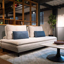 ソファ Isra 2.5P＋背x2 BL、GY/BL設置 メーカー直送▼返品・キャンセル不可【他商品との同時購入不可】