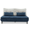 ソファー Isra 2P＋背x2 BL、GY/BL 設置 メーカー直送▼返品・キャンセル不可【他商品との同時購入不可】