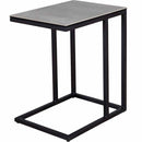 サイドテーブル Granada セラミック アッシュグレイ メーカー直送▼返品・キャンセル不可【他商品との同時購入不可】