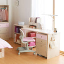 ハイブリッドチェア パープル 安定性 キャスター付き PVC メーカー直送 ▼返品・キャンセル不可【他商品との同時購入不可】