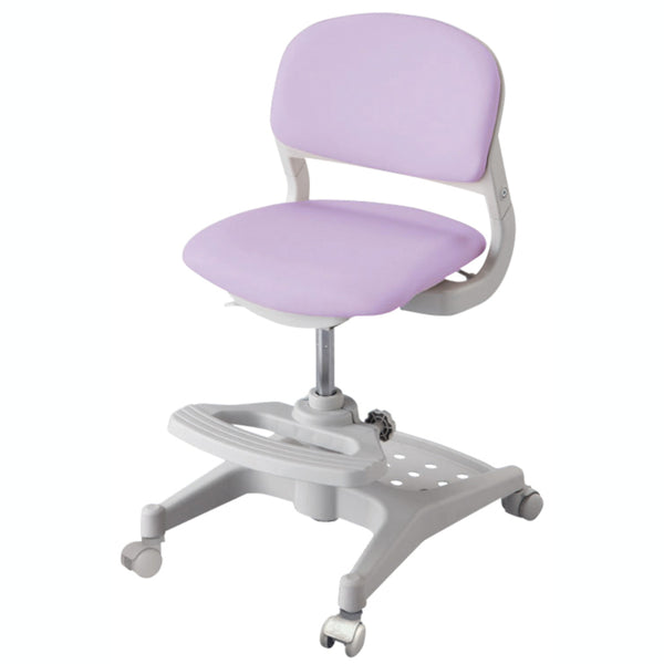 ハイブリッドチェア パープル 安定性 キャスター付き PVC メーカー直送 ▼返品・キャンセル不可【他商品との同時購入不可】