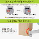 ハイブリッドチェア ブルー 安定性 キャスター付き PVC メーカー直送 ▼返品・キャンセル不可【他商品との同時購入不可】