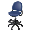 ベストフィットチェア ネイビー 回転チェア 安定性 PVC メーカー直送 ▼返品・キャンセル不可【他商品との同時購入不可】