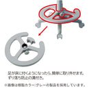 ジャストフィットチェア パープル 回転チェア ファブリック メーカー直送 ▼返品・キャンセル不可【他商品との同時購入不可】