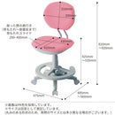 ジャストフィットチェア ブラウン 回転チェア ファブリック メーカー直送 ▼返品・キャンセル不可【他商品との同時購入不可】