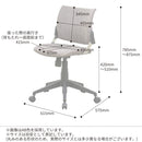 回転チェア Spinear アッシュブラウン ファブリック メーカー直送 ▼返品・キャンセル不可【他商品との同時購入不可】