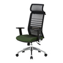 エルゴノミックチェア JG6-106GR 肘付オフィスチェア 【直送品】 返品・キャンセル・他商品と同時購入は不可