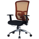 エルゴノミックチェア JG5-205OR 肘付オフィスチェア 【直送品】 返品・キャンセル・他商品と同時購入は不可