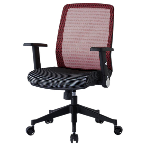 メッシュチェア JG4 肘付き JG4-302RE メーカー直送 ▼返品・キャンセル不可【他商品との同時購入不可】