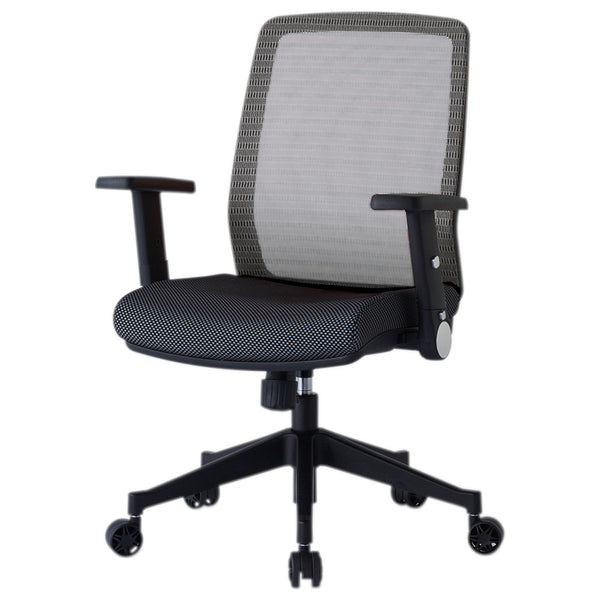 メッシュチェア JG4 肘付き JG4-303SV メーカー直送 ▼返品・キャンセル不可【他商品との同時購入不可】