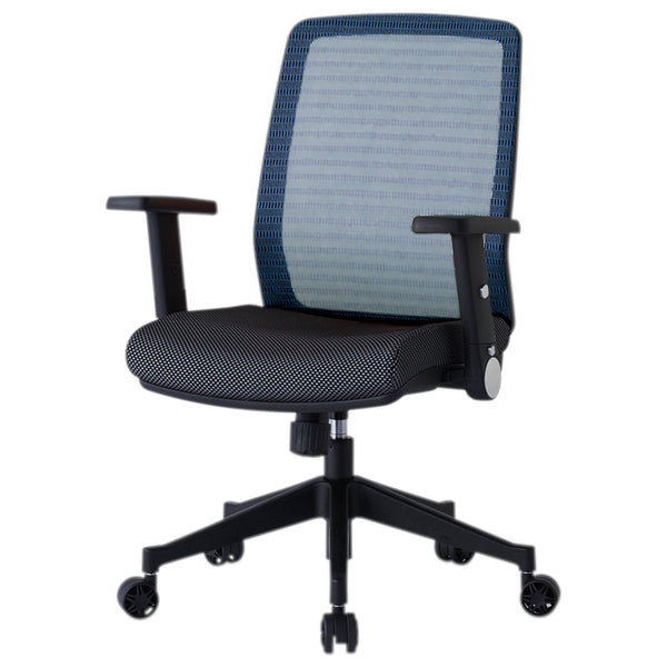 メッシュチェア JG4 肘付き JG4-304BL メーカー直送 ▼返品・キャンセル不可【他商品との同時購入不可】