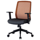 メッシュチェア JG4 肘付き JG4-305OR 【直送品】 返品・キャンセル・他商品と同時購入は不可